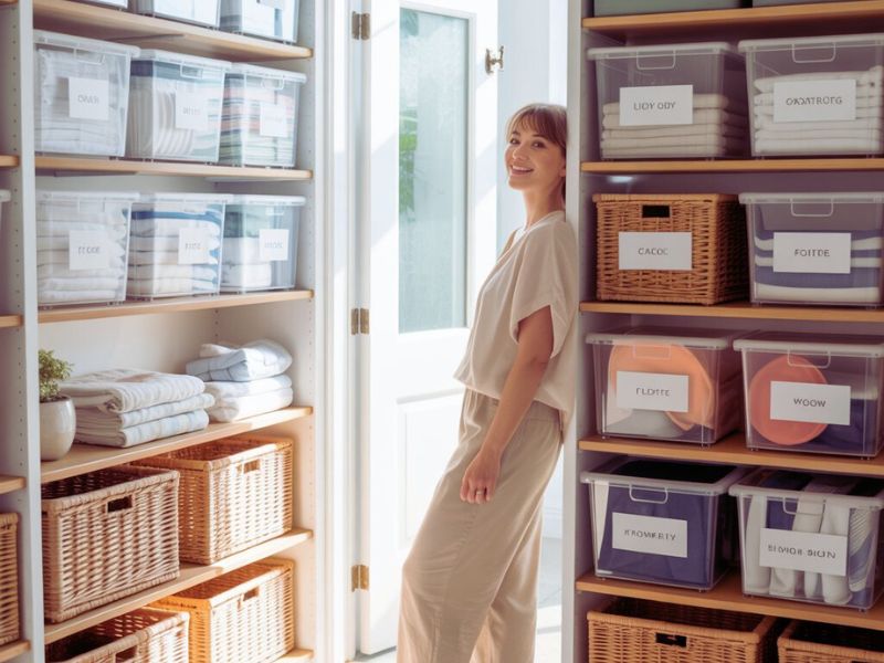 Home Storage and Organizing Solutions for a store room